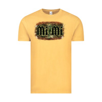 Vintage Mustard Camouflage Patterned Mimi Tried Vintage Tee - Bettercallsaul