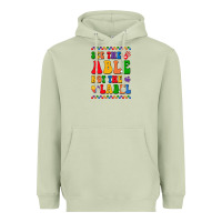 Matcha see the able not the label Heavyweight Hoodie - CowhideDigitalArt