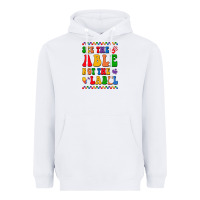 White see the able not the label Heavyweight Hoodie - CowhideDigitalArt