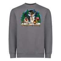 Storm christmas vibes Heavyweight Sweatshirt - CowGirlArtShop