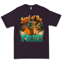 Plum land of the free Premium Tee - NancyCooperArtShop