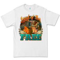 White land of the free Premium Tee - NancyCooperArtShop