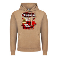 Vintage Coffee Christmas With My Tribe Vintage Hoodie - Bettercallsaul
