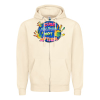 Sandshell Cure ableism not Autism Zipper Hoodie - FaDigitalArtStudio