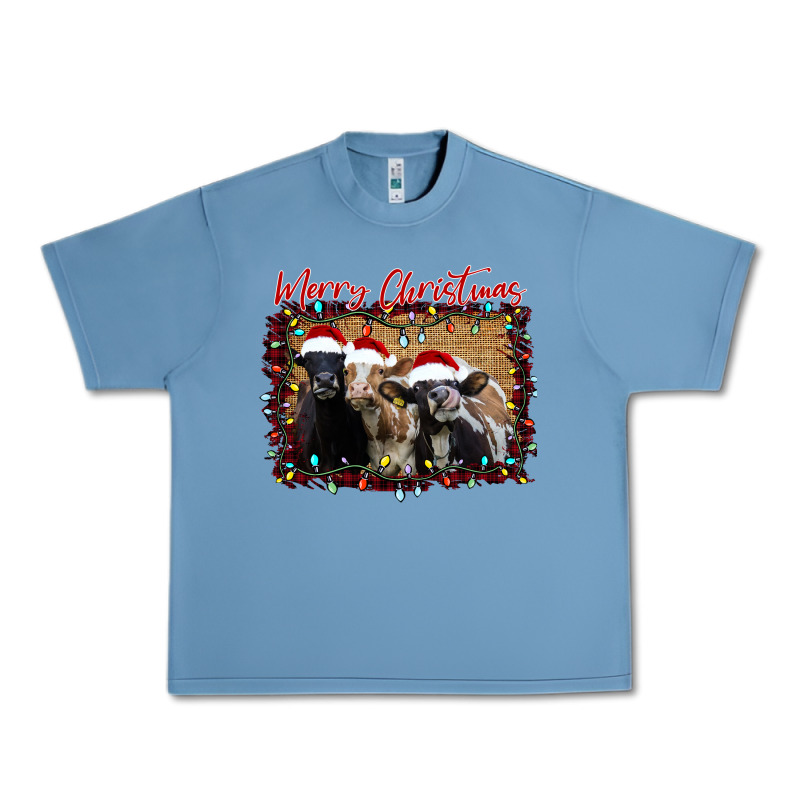 Merry Christmas Cows Urban Heavy Tee by Bettercallsaul | Teevron