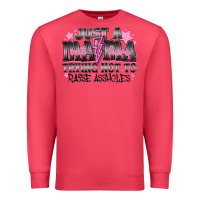 Cardinal Just a Mama Out Here Trying Not To Raise Assholes Premium Sweatshirt - CowhideDigitalArt