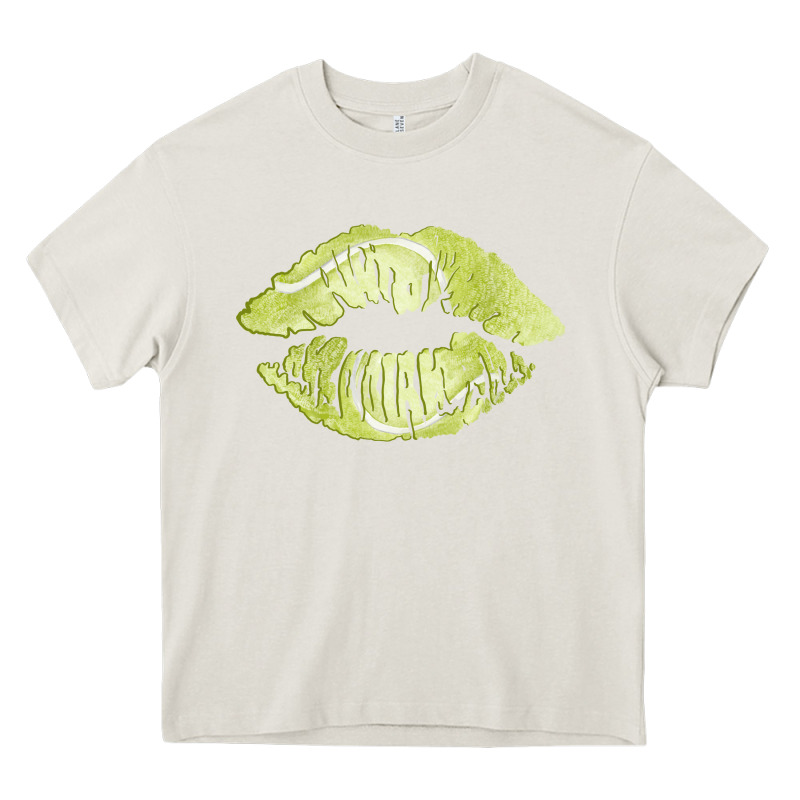 Tennis Lips Heavy Core Tee by AdoDesignShop | Teevron