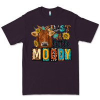 Plum just a little moody with cow Premium Tee - NancyCooperArtShop