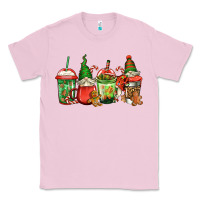 Bubblegum Pink christmas gnomes coffee Classic Tee - Jasminsmagicworld