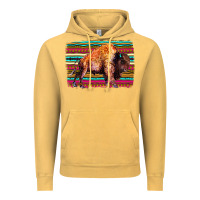 Vintage Mustard Aztec Buffalo Vintage Hoodie - Bettercallsaul