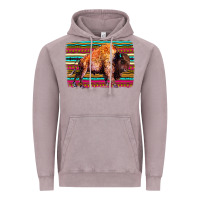 Vintage Zinc Aztec Buffalo Vintage Hoodie - Bettercallsaul