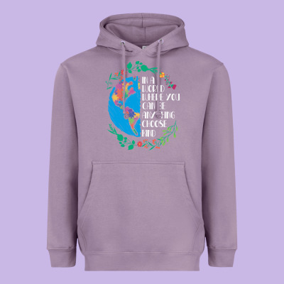 Autism Awareness Kindness Puzzle Earth Heavyweight Hoodie Designed By Cowhidedigitalart