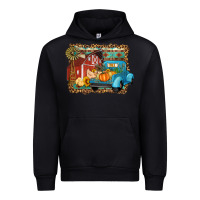 Black Farm Life Fall Barn And Truck Urban Hoodie - Artiststas