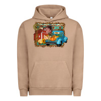 Pigment Burro Farm Life Fall Barn And Truck Urban Hoodie - Artiststas