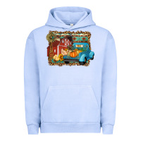 Pigment Grape Ice Farm Life Fall Barn And Truck Urban Hoodie - Artiststas