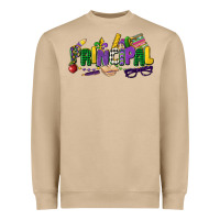 Principal Mardi Gras Cowgirl Heavyweight Sweatshirt | Teevron