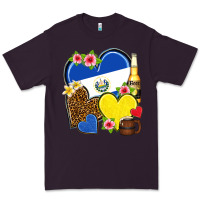 Plum el salvador hearts Premium Tee - NancyCooperArtShop