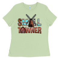 Matcha small towner Ladies Tee - NancyCooperArtShop