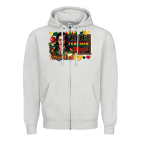 Dove Grey Juneteenth black teacher magic Zipper Hoodie - FaDigitalArtStudio