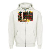Juneteenth Black Teacher Magic Zipper Hoodie | Teevron