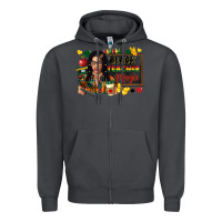 Smoke Juneteenth black teacher magic Zipper Hoodie - FaDigitalArtStudio