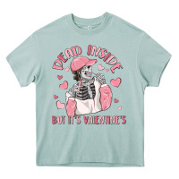 Arona dead inside but it's valentine's Heavy Core Tee - MaliasSmallBusiness