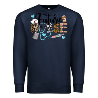 Navy Western Future Nurse Premium Sweatshirt - LillyAllenDesigns