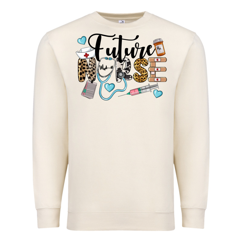 Western Future Nurse Premium Sweatshirt by LillyAllenDesigns | Teevron