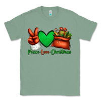 Sage peace love Christmas Santa Claus hand Classic Tee - Jasminsmagicworld