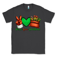 Smoke peace love Christmas Santa Claus hand Classic Tee - Jasminsmagicworld