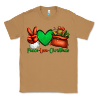 Toasted Coconut peace love Christmas Santa Claus hand Classic Tee - Jasminsmagicworld