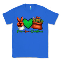 True Royal peace love Christmas Santa Claus hand Classic Tee - Jasminsmagicworld