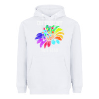 White Different Not Less Daisy Autism Puzzle Heavyweight Hoodie - CowhideDigitalArt