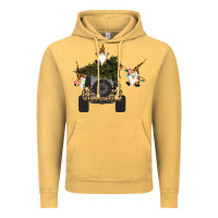 Vintage Mustard Gnomes Truck Car  Christmas Vintage Hoodie - Bettercallsaul