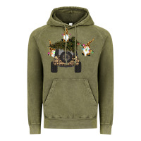 Vintage Olive Gnomes Truck Car  Christmas Vintage Hoodie - Bettercallsaul