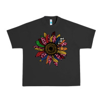 Pigment Black Cheetah Christmas Sunflower Urban Heavy Tee - Bettercallsaul