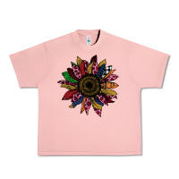Salmon Cheetah Christmas Sunflower Urban Heavy Tee - Bettercallsaul