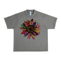 Tornado Cheetah Christmas Sunflower Urban Heavy Tee - Bettercallsaul