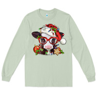 Matcha Christmas baby cow Long Sleeve Tee - Jasminsmagicworld