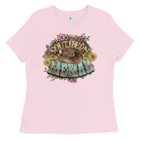 Southern Memal Western Flowers Ladies Tee | Teevron