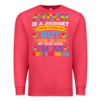 Cardinal lil autism mom Premium Sweatshirt - CowhideDigitalArt