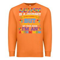 Carrot lil autism mom Premium Sweatshirt - CowhideDigitalArt
