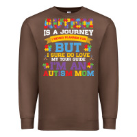 Chestnut lil autism mom Premium Sweatshirt - CowhideDigitalArt
