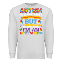 Dove Grey lil autism mom Premium Sweatshirt - CowhideDigitalArt