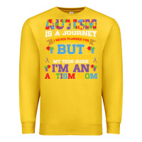 Lemon lil autism mom Premium Sweatshirt - CowhideDigitalArt