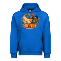 Cobalt fall coop animals pumpkin Urban Hoodie - Artiststas