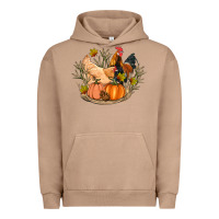 Pigment Burro fall coop animals pumpkin Urban Hoodie - Artiststas