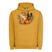 Pigment Peanut Butter fall coop animals pumpkin Urban Hoodie - Artiststas