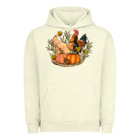 Pigment Pistachio fall coop animals pumpkin Urban Hoodie - Artiststas