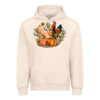 Sandshell fall coop animals pumpkin Urban Hoodie - Artiststas